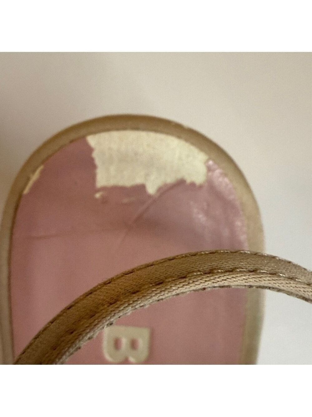 BP Nordstrom Lauren Strappy Sandal Ivory Beige Dressy Shoe Women's Size 6.5 - Picture 15 of 15